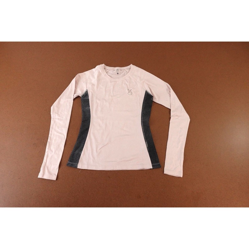 Reel Skipper Women's Size XS Pink Gray Long Sleeve Vented Performance Top New